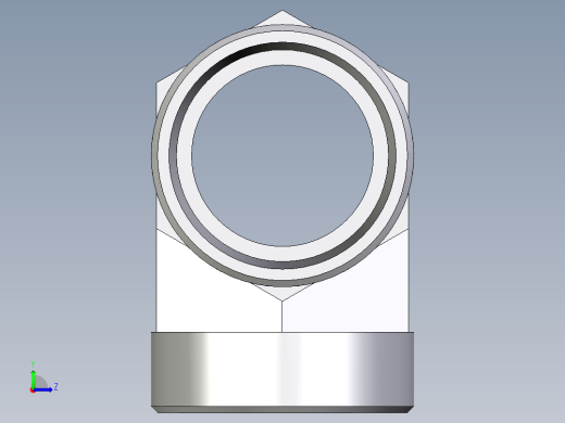 卡套式工业通用硬管接头EO_Union_tee_T42LCFX左视缩略图