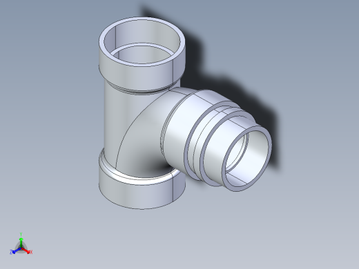 船舶管路系统S14_SeaDrainPLUS_SanitaryReducingTee-SxSxS_37E261530_2x1-1-2in Sea Drain Plus - Sanitary Reducing Tee - SxS