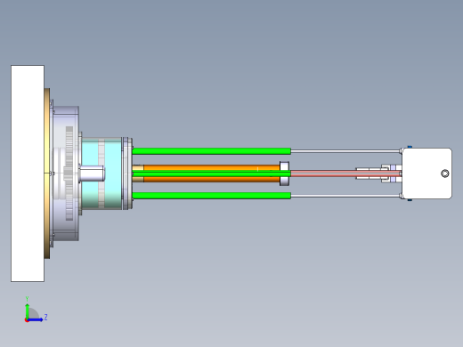 基于S7-200PLC的搬运机械手设计-含程序和三维catia【西门子】左视缩略图