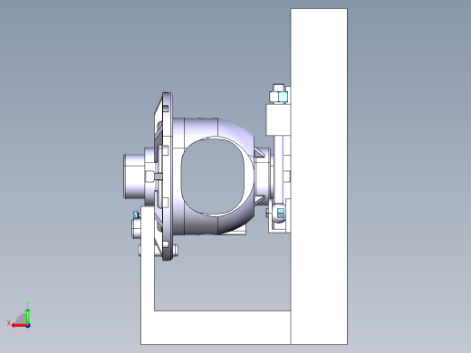 民意车差速器壳体加工工艺编制及专用夹具设计【三维图】后视缩略图