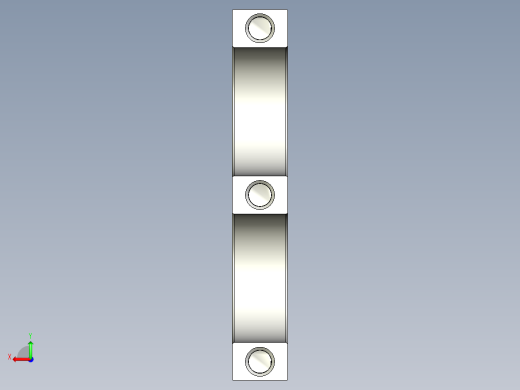 取手(鋁合金)SG1,SG2-3D多系列多零件图纸模型后视缩略图
