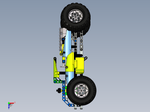 lego-technic-42037-set-b.4-乐高玩具赛车俯视缩略图