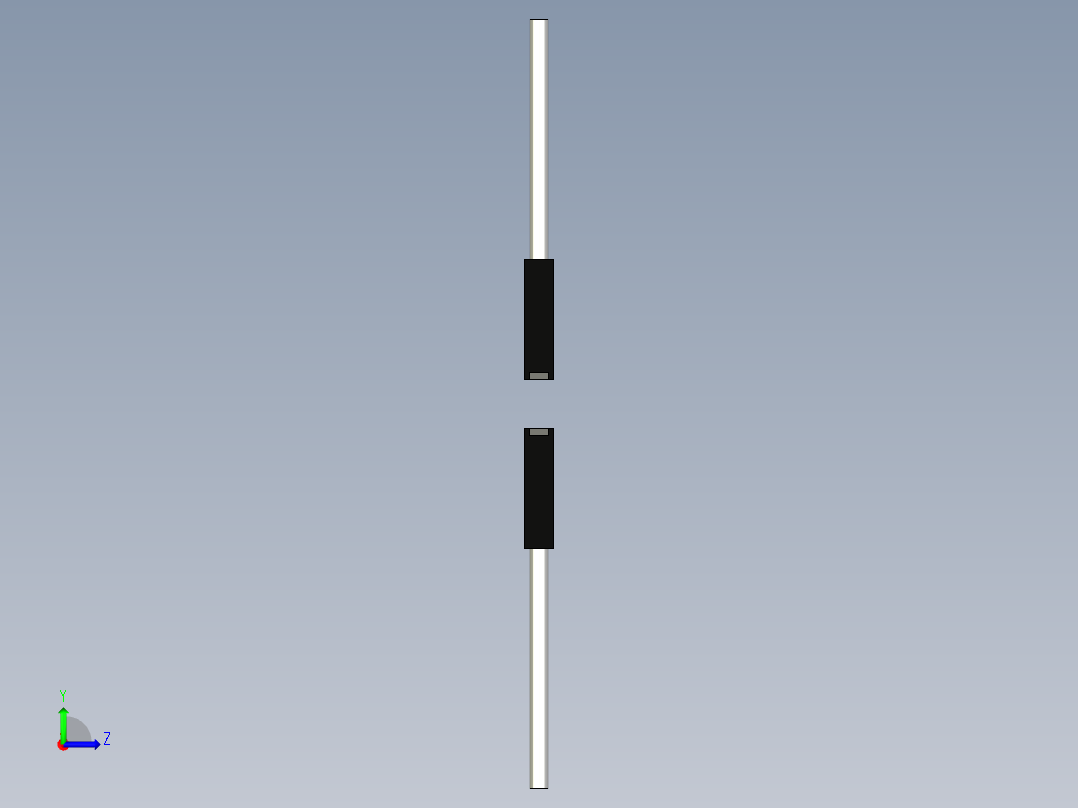 矩阵光纤_对射型FT-S24左视图