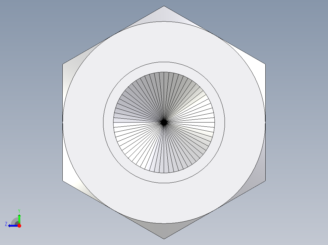 卡套式工业通用硬管接头EO_Blanking_plug_for_tube_ends_ROV30SCF右视图