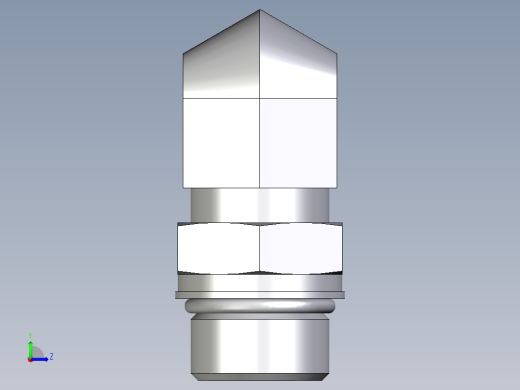 卡套式工业通用硬管接头EO_Adjustable_Locknut_elbow_WEE20SMOROMDCF左视缩略图