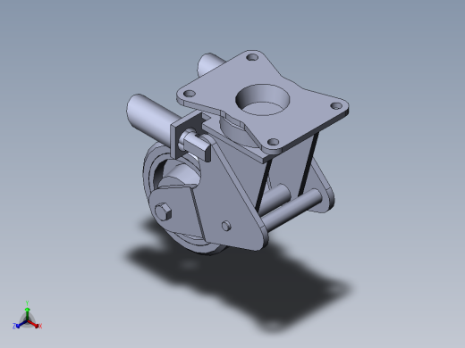 悬挂轮正等轴测缩略图