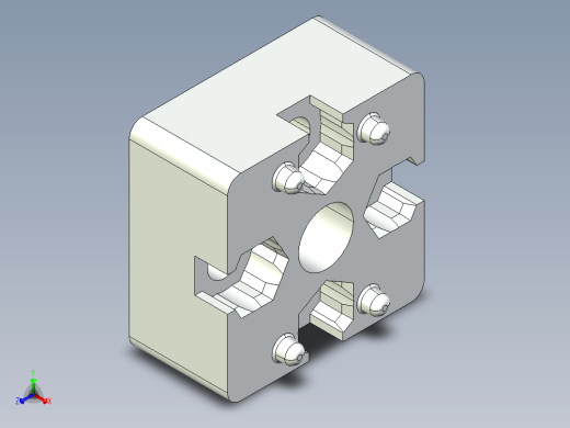 型材-BR 30X30 END CONNECTOR 3842526003