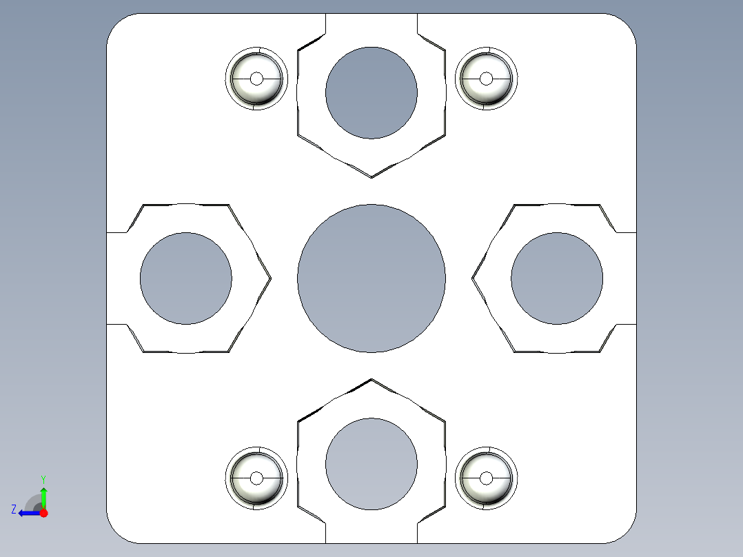 型材-BR 30X30 END CONNECTOR 3842526003右视图
