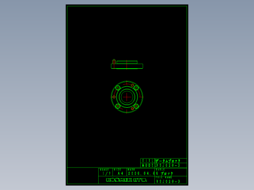 KOSMEKVSJ020-D多系列多零件图纸模型多系列多零件图纸模型