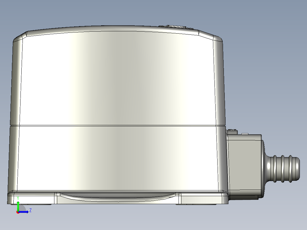 上银线性制动器STEP_LAK6B左视图