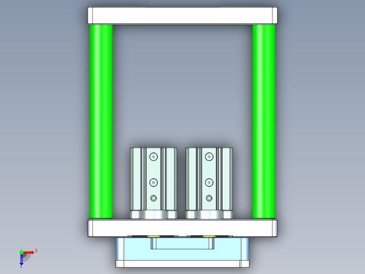 S1-CNC7笔记本CNC工装夹具三维模型-0119俯视缩略图