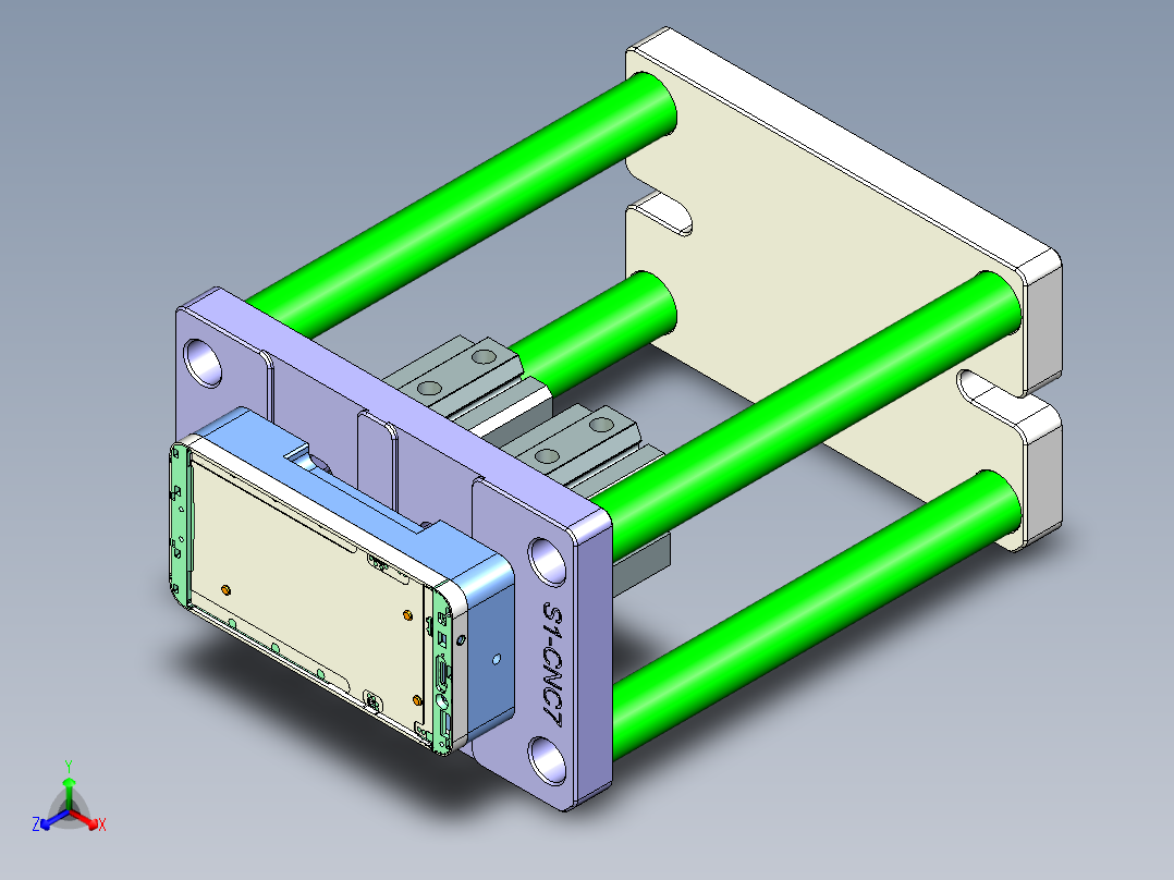 S1-CNC7笔记本CNC工装夹具三维模型-0119正等轴测图