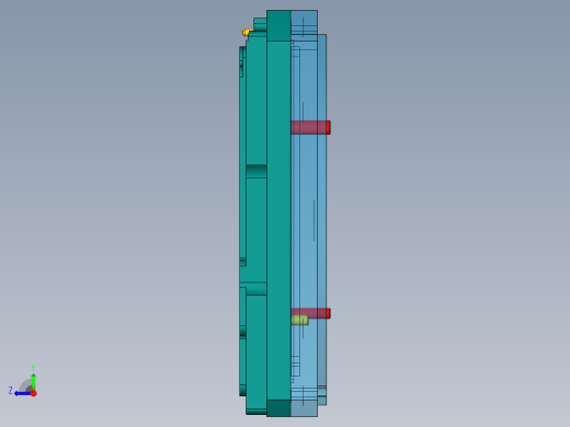 CS21-笔记本CNC工装夹具三维模型车铣验证-191127右视缩略图