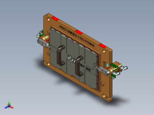 B9403-A-CNC1-笔记本CNC工装夹具三维模型内腔减肉-220920