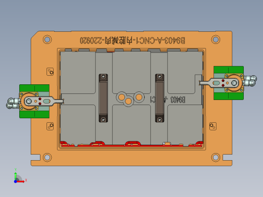 B9403-A-CNC1-笔记本CNC工装夹具三维模型内腔减肉-220920前视缩略图