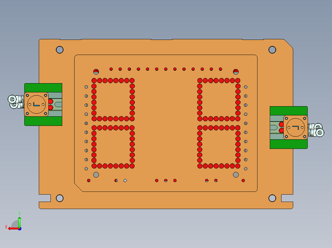 B9403-A-CNC1-笔记本CNC工装夹具三维模型内腔减肉-220920后视图