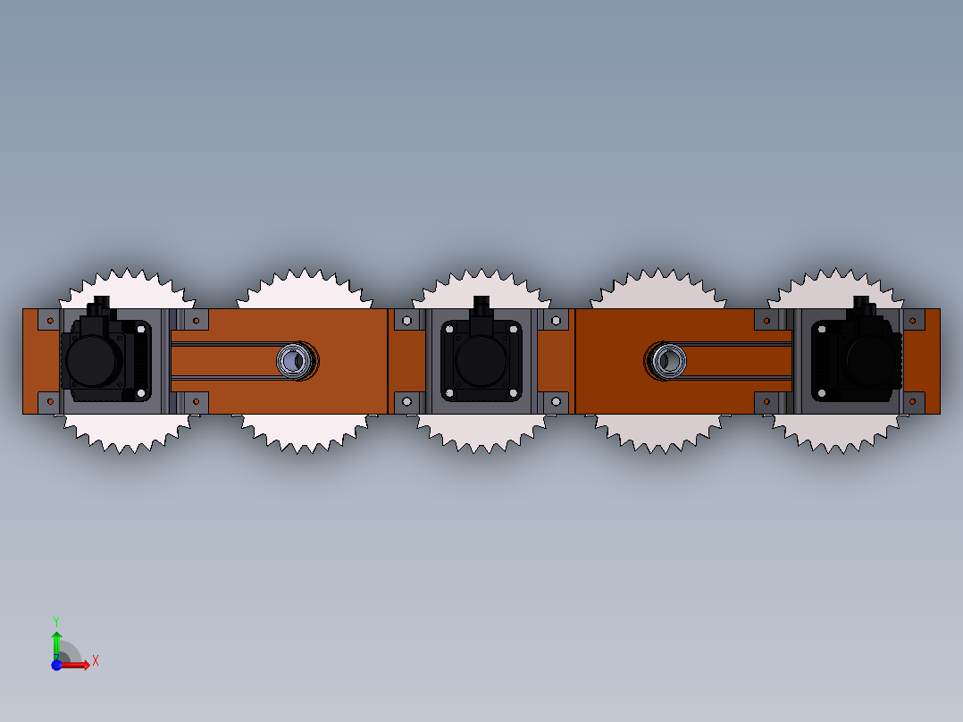 悬挂圆锯片式灌木平茬机230268==200前视图