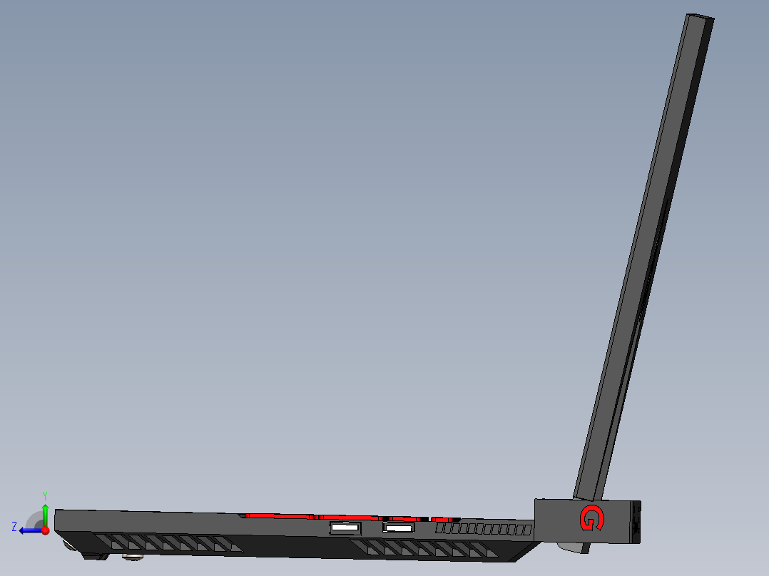 电脑、笔记本(49)右视图