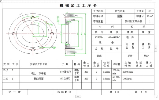 凸形筒形件、φ69端盖的冲压模具设计与成形工艺-落料拉深复合模含8张CAD图缩略图