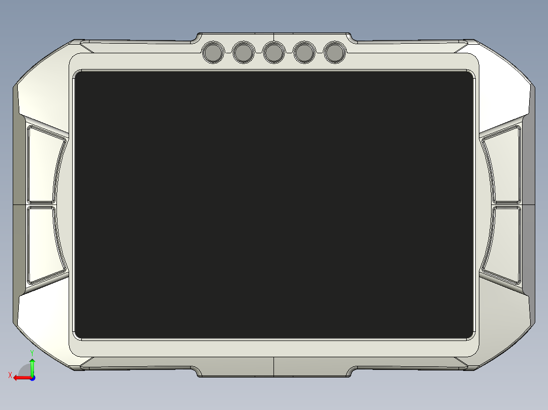 平板电脑后视图