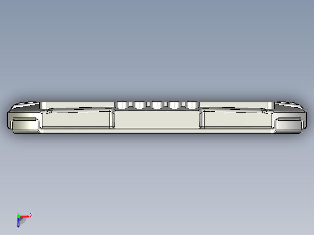 平板电脑俯视图