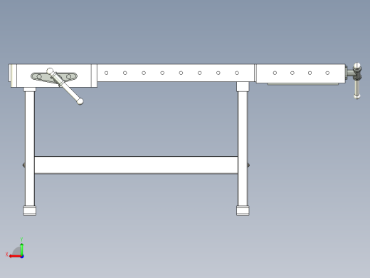 木工工作台h-h-wood-working-work-bench--sw stp后视缩略图