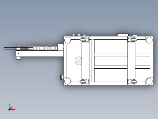 手机屏蔽盖平面度检测编带包装设备前视缩略图