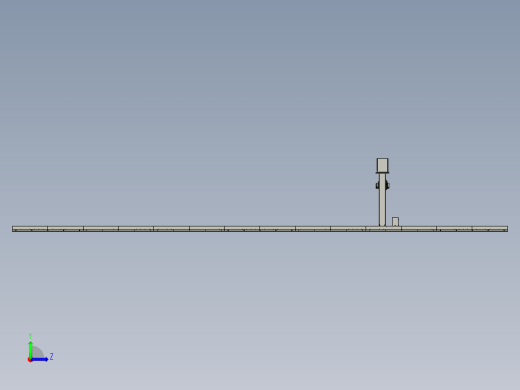 倒挂机器人地轨部件左视缩略图