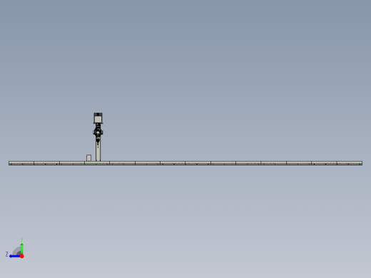 倒挂机器人地轨部件右视缩略图