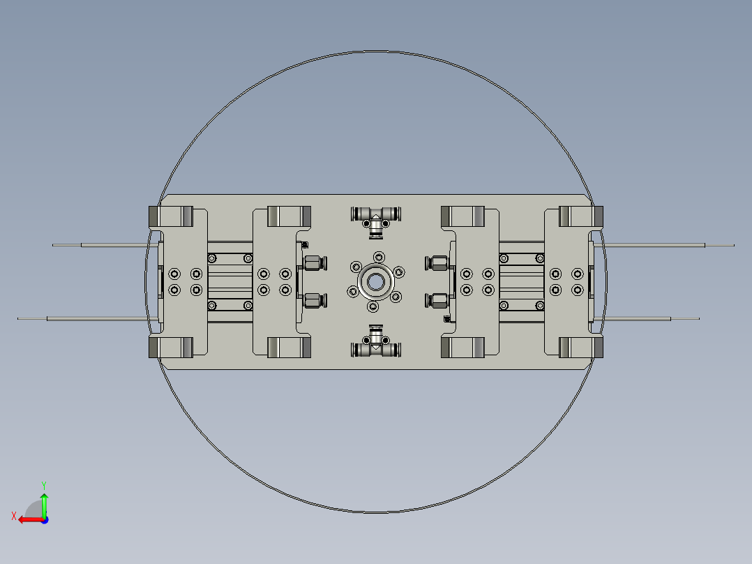 SDFJ01-0508-22夹爪组件ZB后视图