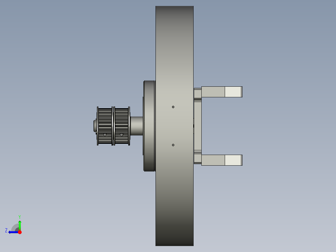 SDFJ01-0508-22夹爪组件ZB右视图