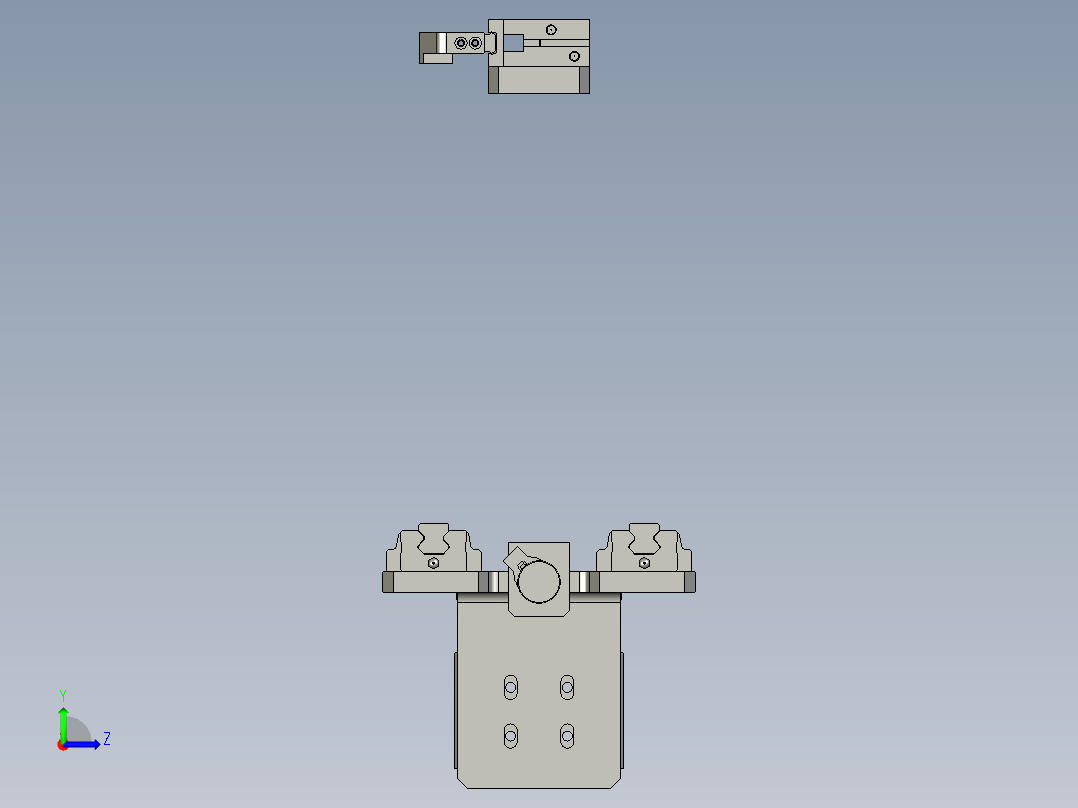 铆钉送料左视图