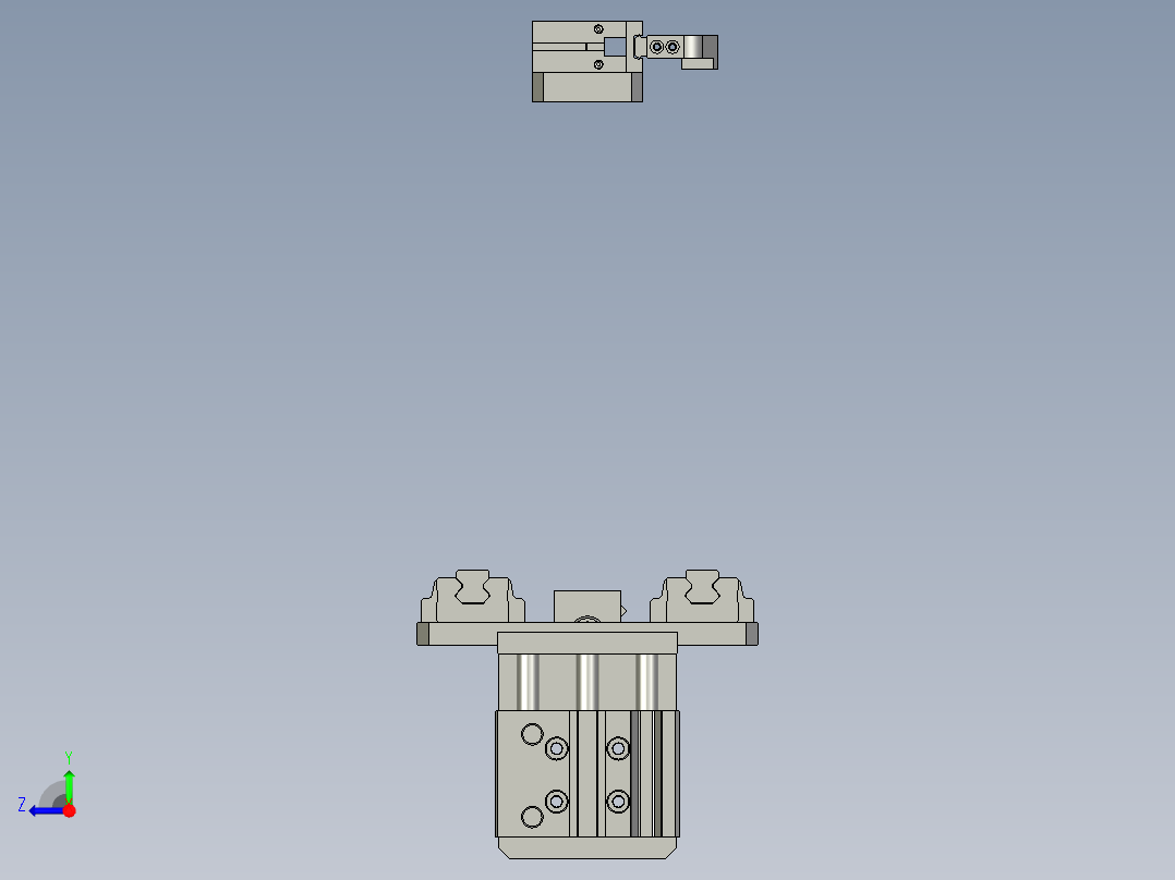 铆钉送料右视图