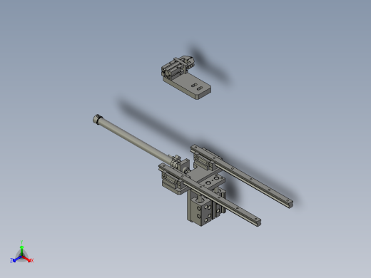 铆钉送料正等轴测缩略图
