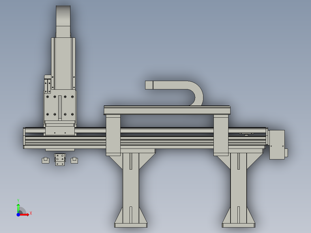 物流线取料臂0前视图