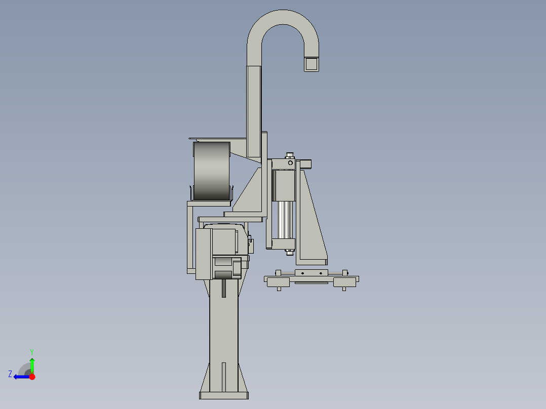 物流线取料臂0右视图