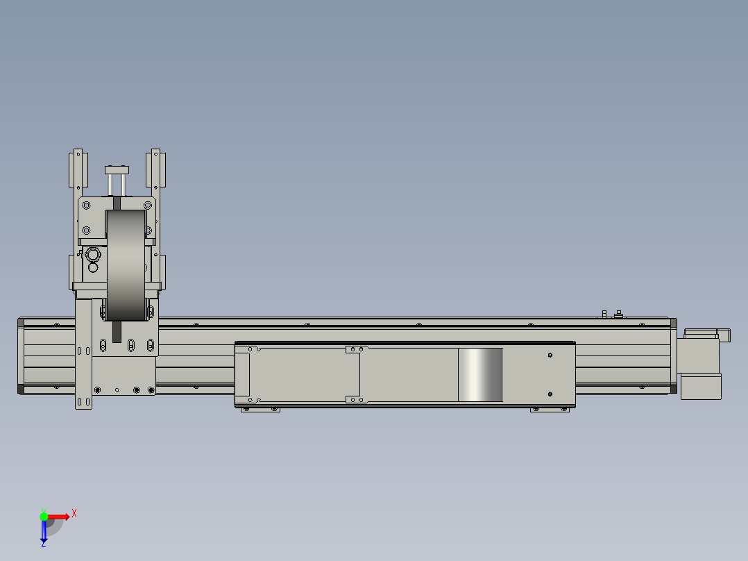 物流线取料臂0俯视图