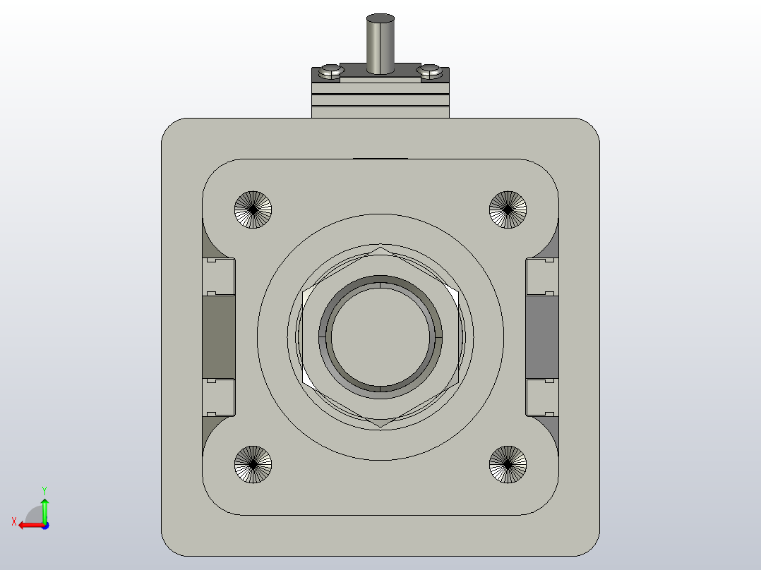 伺服电缸SOE50-L10-C-S1000-D-A-P75-D3后视图