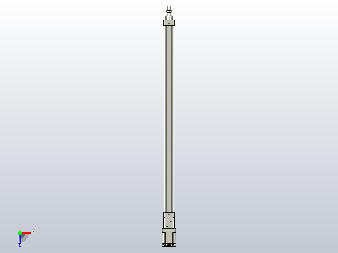 伺服电缸SOE50-L10-C-S1000-D-A-P75-D3俯视图
