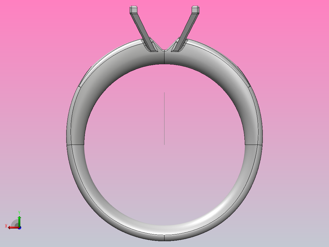 一枚戒指后视图