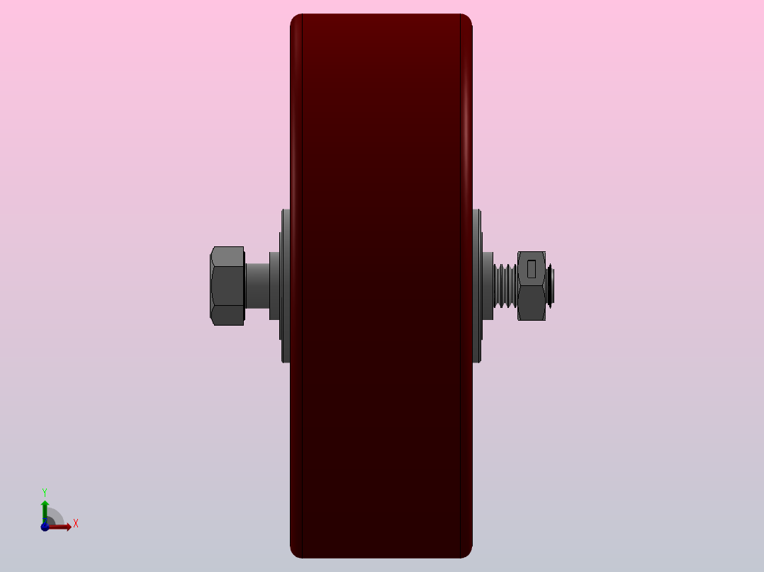 脚轮Colson-6_06208_949_7 MTG1前视图