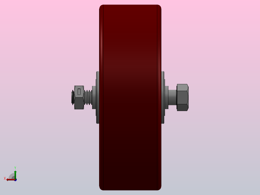 脚轮Colson-6_06208_949_7 MTG1后视图