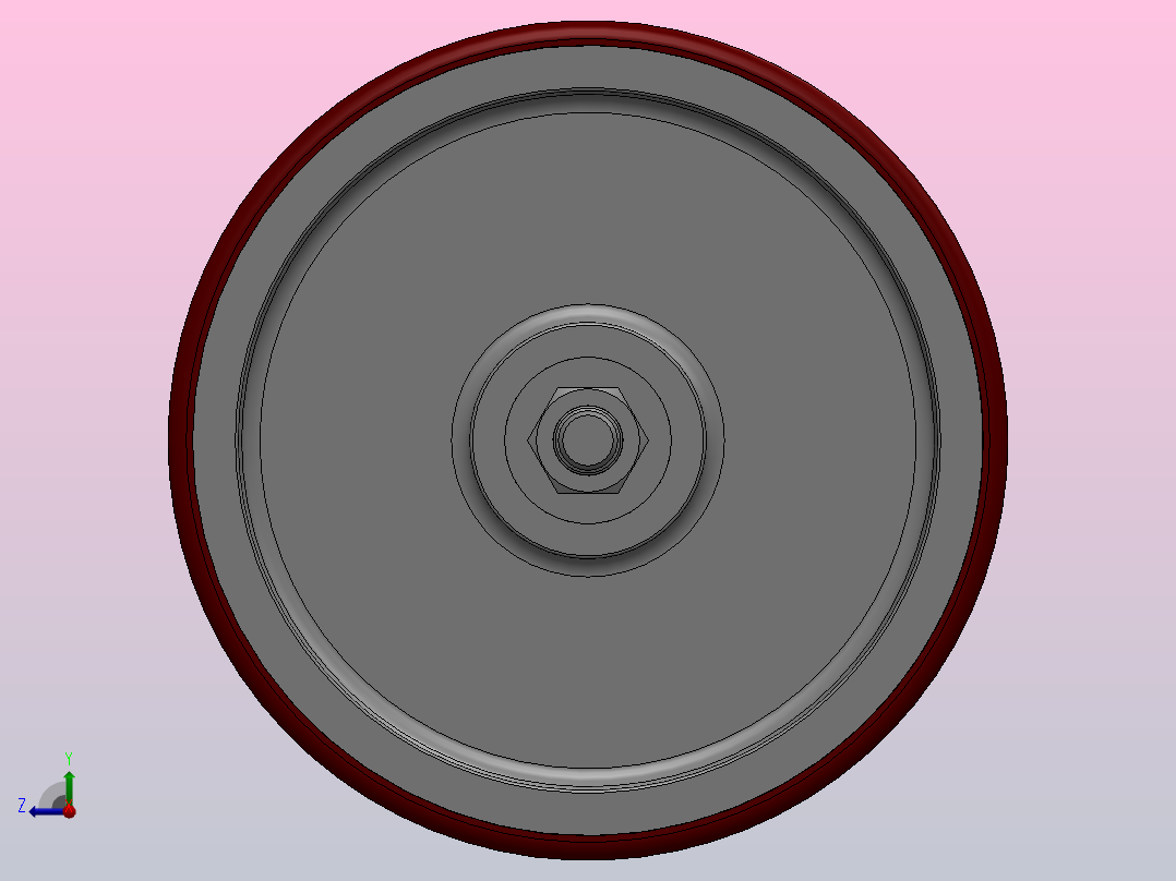 脚轮Colson-6_06208_949_7 MTG1右视图