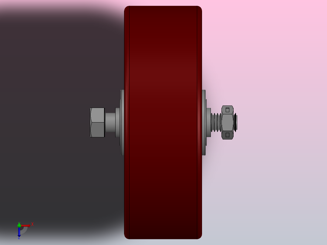 脚轮Colson-6_06208_949_7 MTG1俯视图