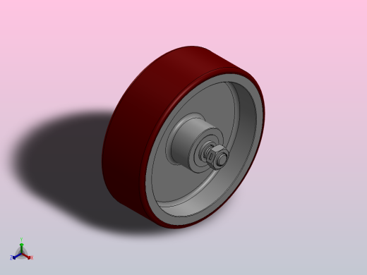 脚轮Colson-6_06208_949_7 MTG1正等轴测缩略图