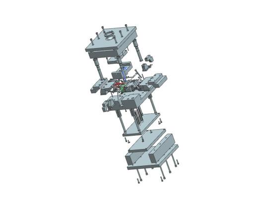 管接头的注塑模具设计-斜导柱滑块抽芯塑料注射模含NX三维及13张CAD图缩略图