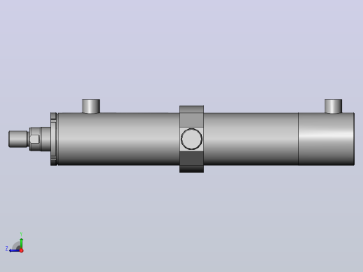 HSG-63X35-TC 中间砲耳型工程油缸[HSG-63X35-300-TC]右视缩略图
