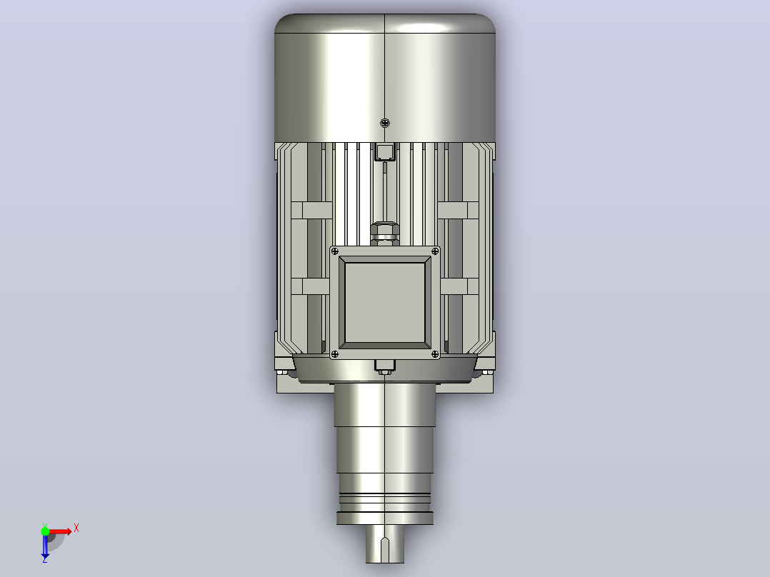 YKK系列高压三相异步电动机（6kV）[YKK5002-8]俯视图