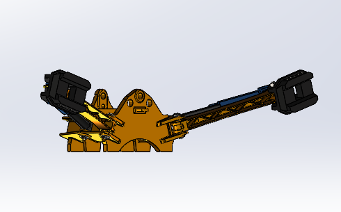 稳定器枢轴旋转支撑结构