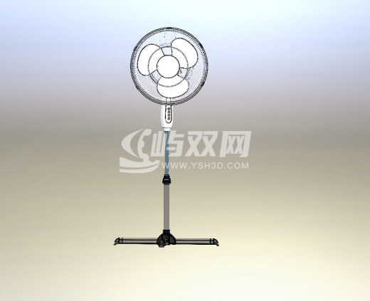 一款落地扇设计模型缩略图